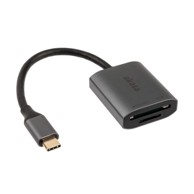 AKASA Čitač kartica USB 3.2 Gen1 Type-C Dual AK-CR-10BK